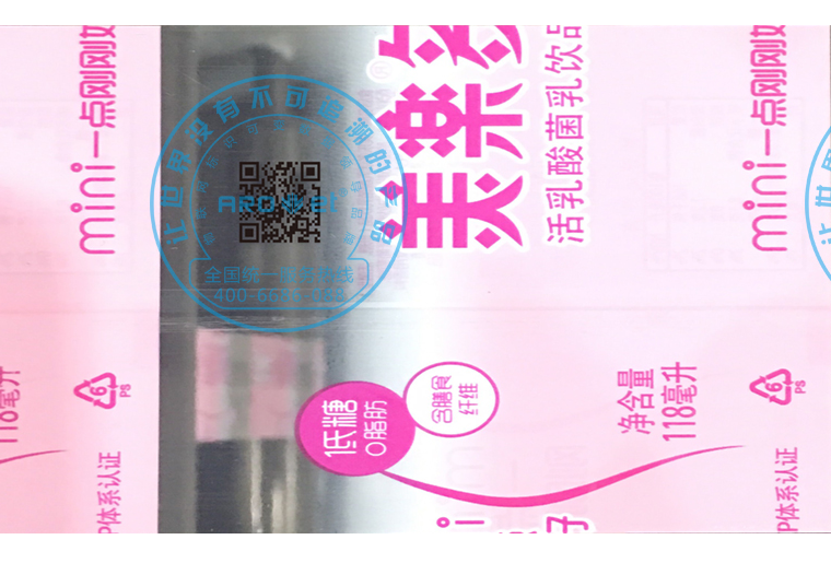 BG大游集团官网E6双头喷码设备在软包上的应用